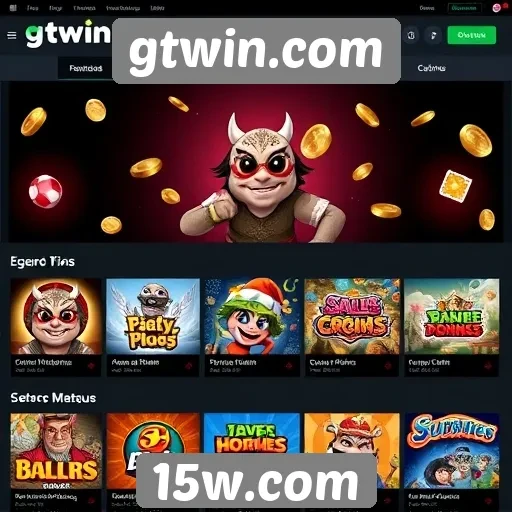 Plataforma de jogos gtwin.com oferece diversas opções de entretenimento